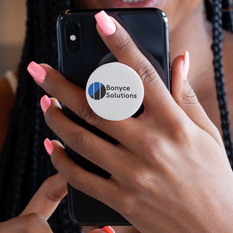 BRANDED PHONE HOLDER